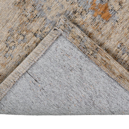 שטיח מרסיי 39 אפור/כתום/כחול | השטיח האדום