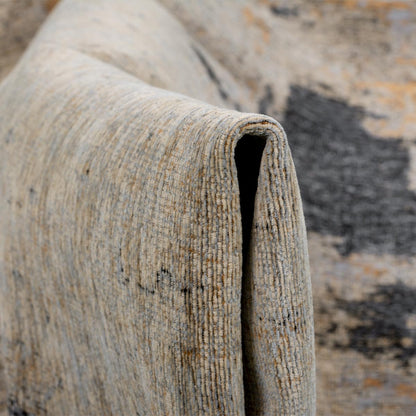 שטיח מרסיי 39 אפור/כתום/כחול | השטיח האדום