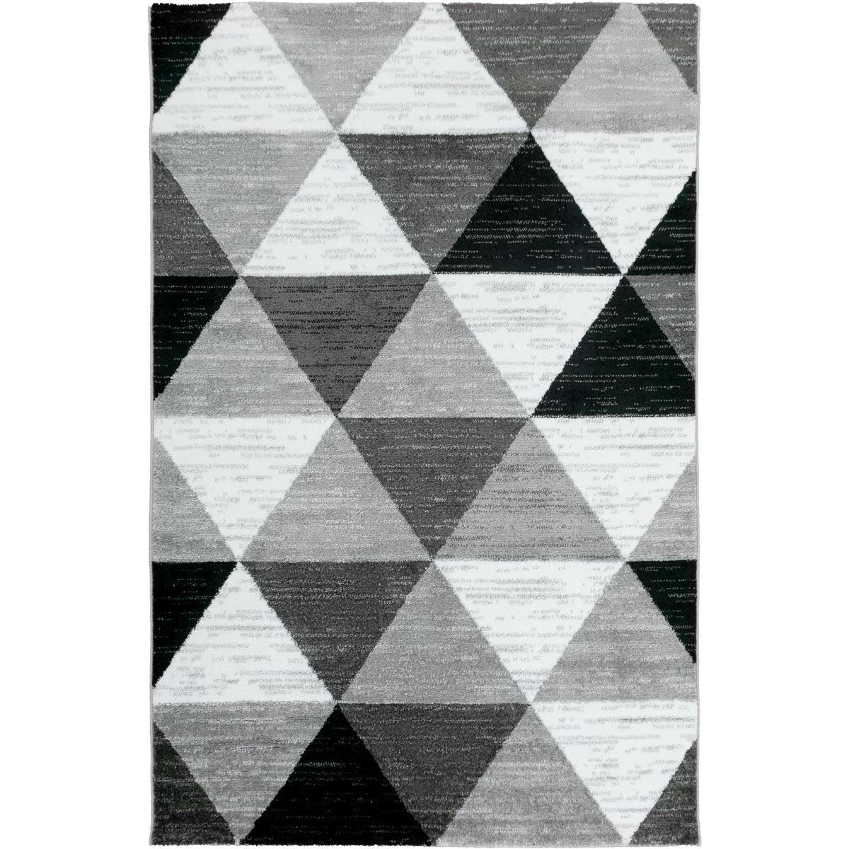 שטיח סלוניקי 11 אפור בהיר/אפור כהה/שחור | השטיח האדום