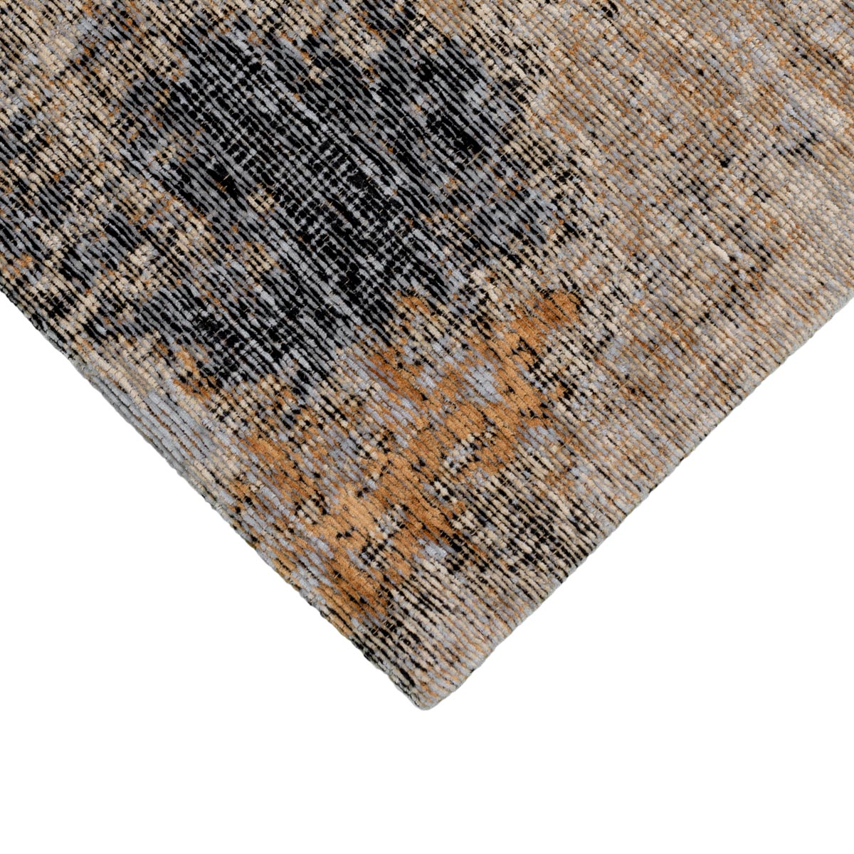 שטיח מרסיי 39 אפור/כתום/כחול | השטיח האדום
