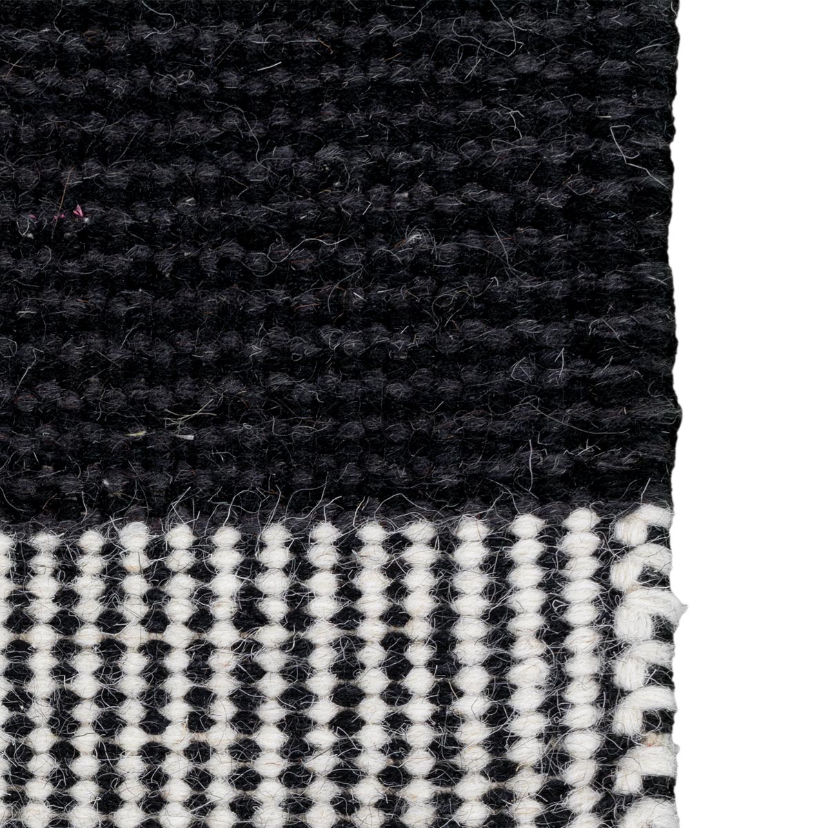 שטיח קילים סקנדינבי 20 שחור/צהוב/אפור | השטיח האדום