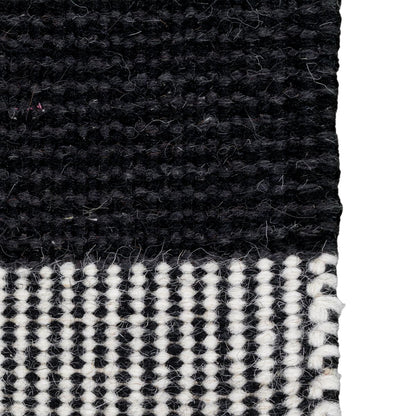 שטיח קילים סקנדינבי 20 שחור/צהוב/אפור | השטיח האדום