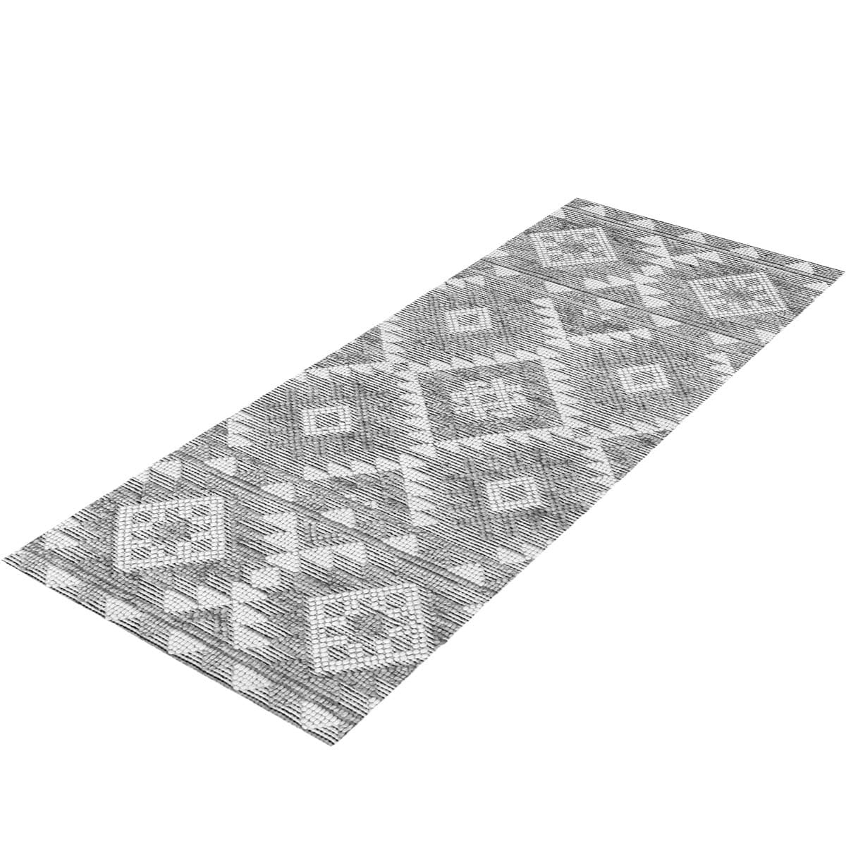 שטיח נירוונה 04 אפור בהיר ראנר | השטיח האדום
