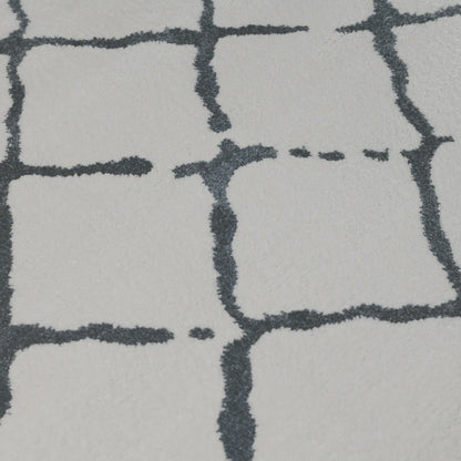 שטיח מרקש 01 קרם/שחור | השטיח האדום