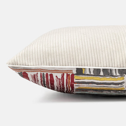 כרית גונגל קורדרוי 01 פסים/אפור