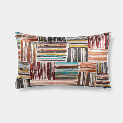 כרית גונגל קורדרוי 01 פסים/פטרול