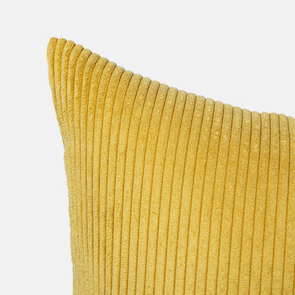 כרית גונגל קורדרוי 02 פסים/חרדל