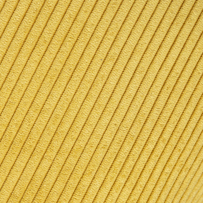 כרית גונגל קורדרוי 02 פסים/חרדל