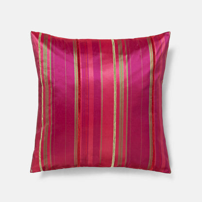 כרית פוז 01 אדום/פוקסיה פסים