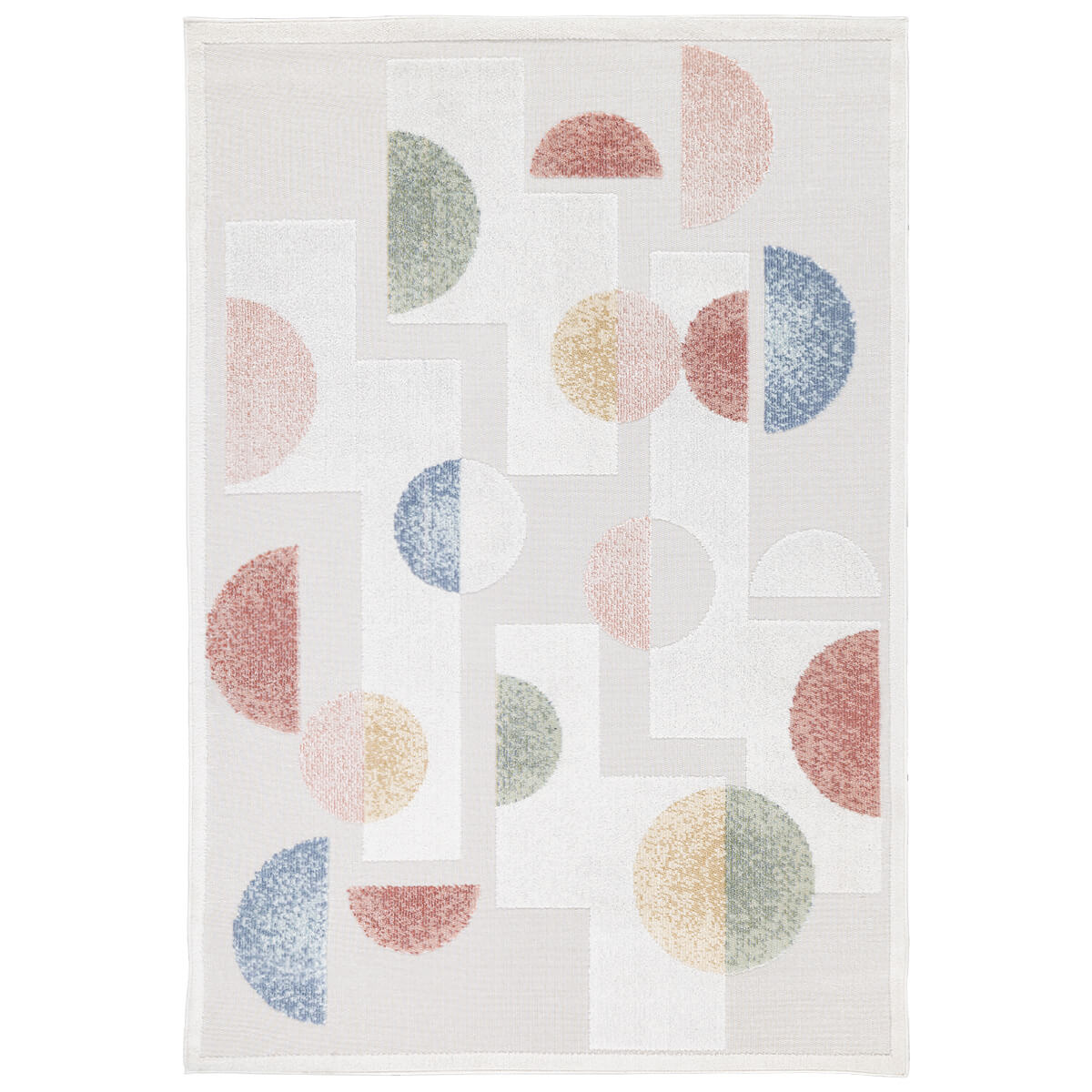 שטיח נייטשר 02 קרם/צבעוני NATURE