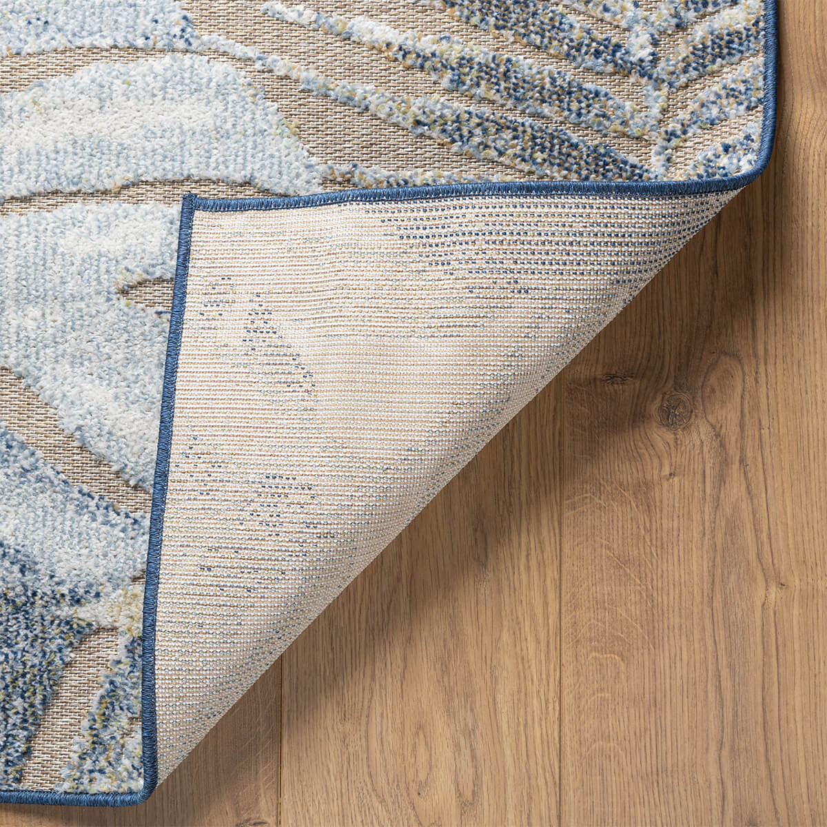 שטיח נייטשר 07 אפור/ירוק/כחול NATURE