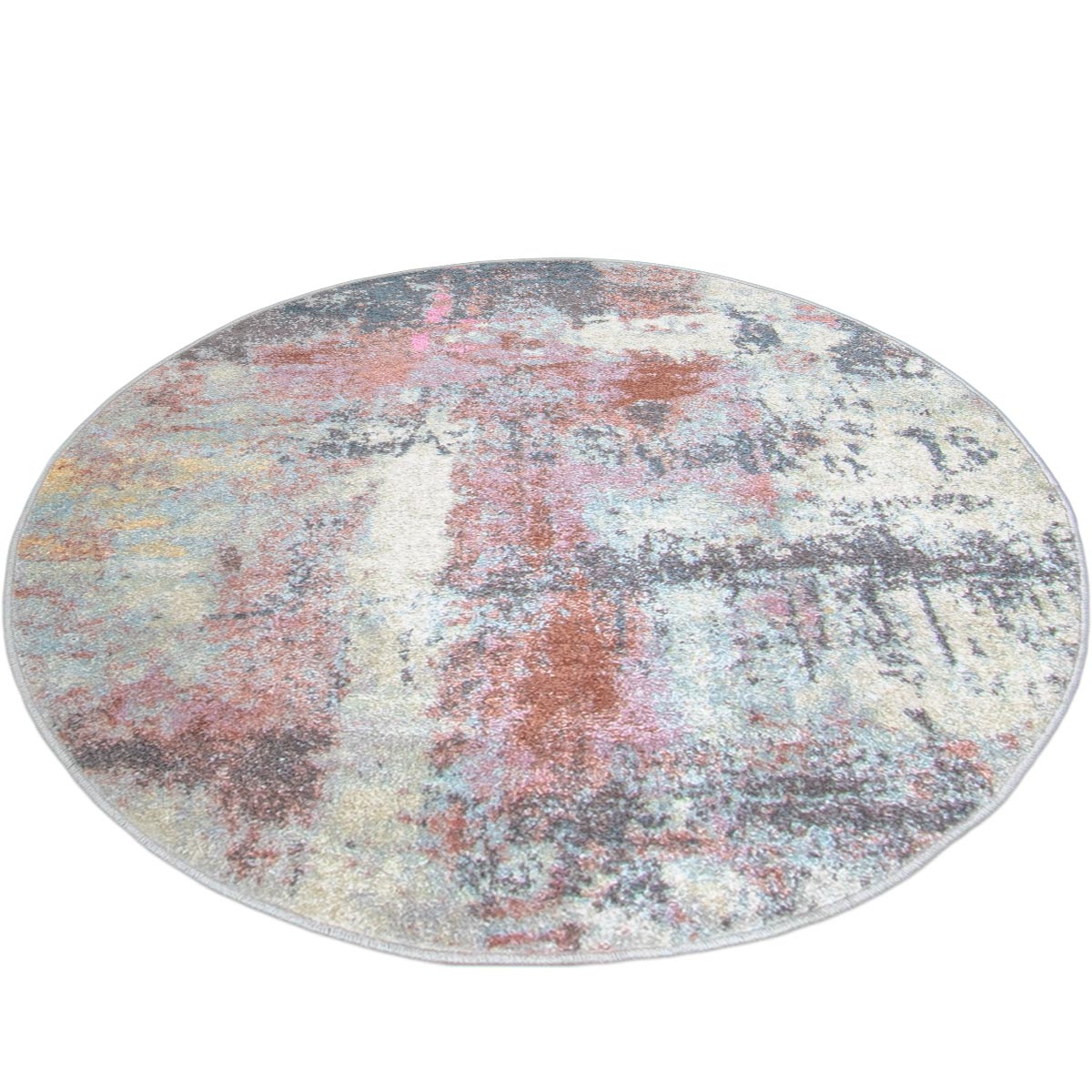 שטיח מאלגה 07 צבעוני עגול | השטיח האדום