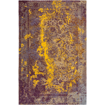 שטיח מרסיי 09 סגול/צהוב | השטיח האדום