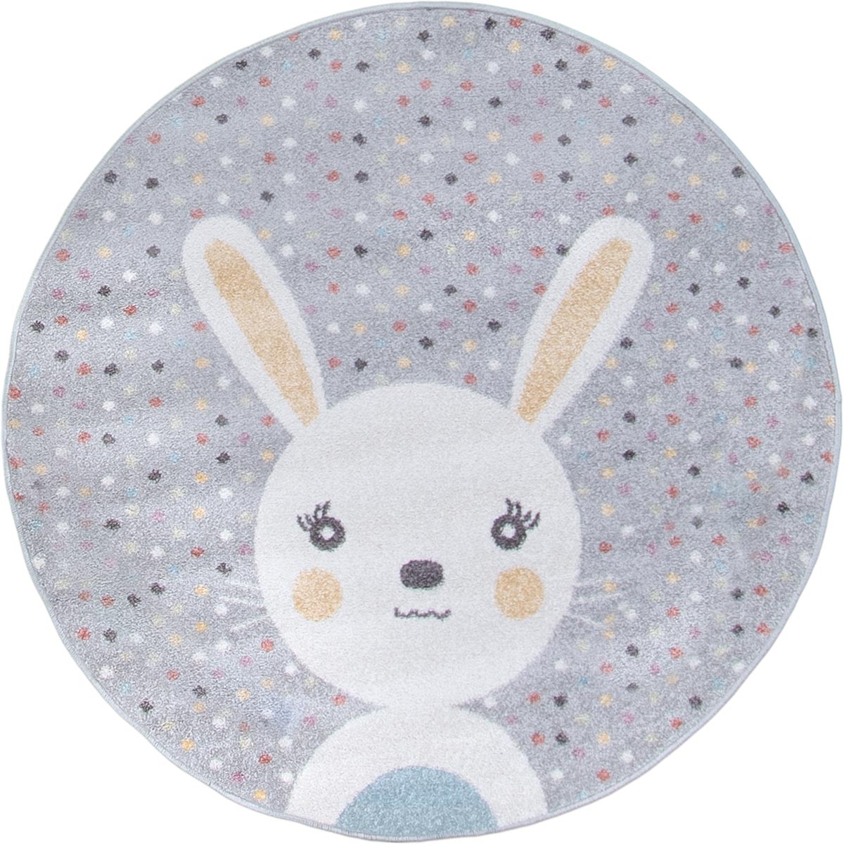 שטיח פאלמה 03 צבעוני עגול | השטיח האדום