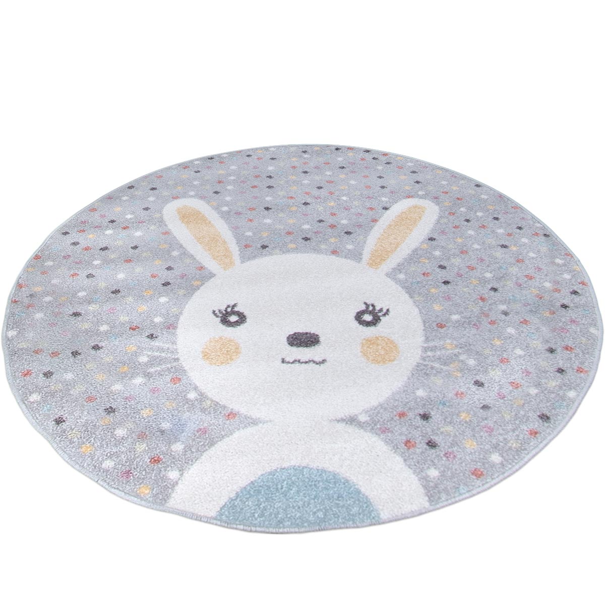 שטיח פאלמה 03 צבעוני עגול | השטיח האדום