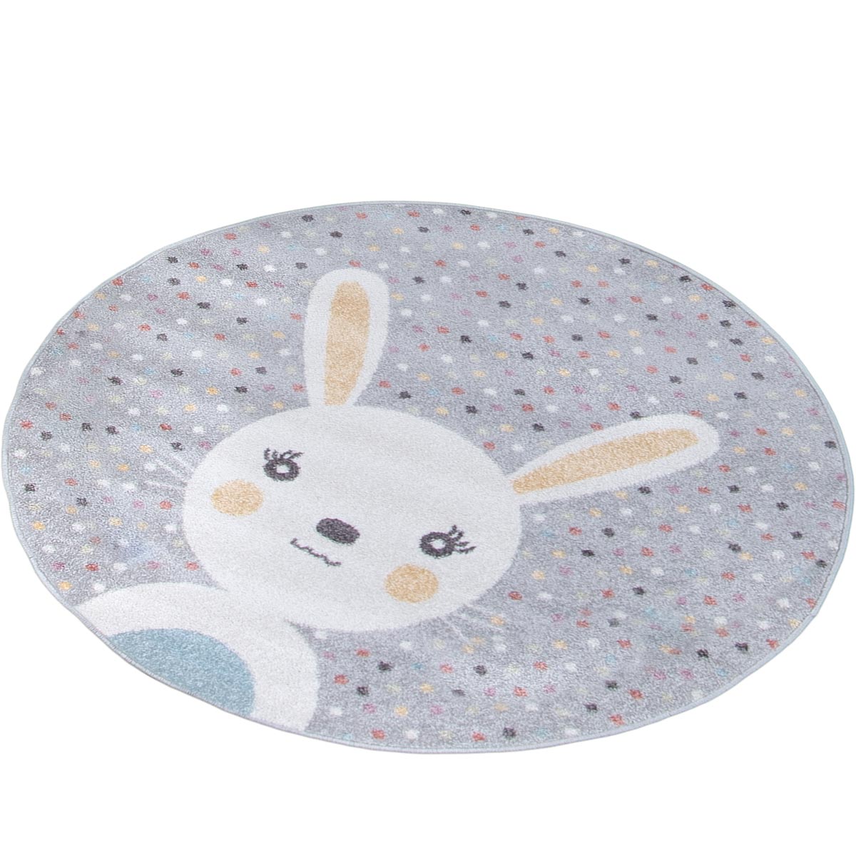 שטיח פאלמה 03 צבעוני עגול | השטיח האדום