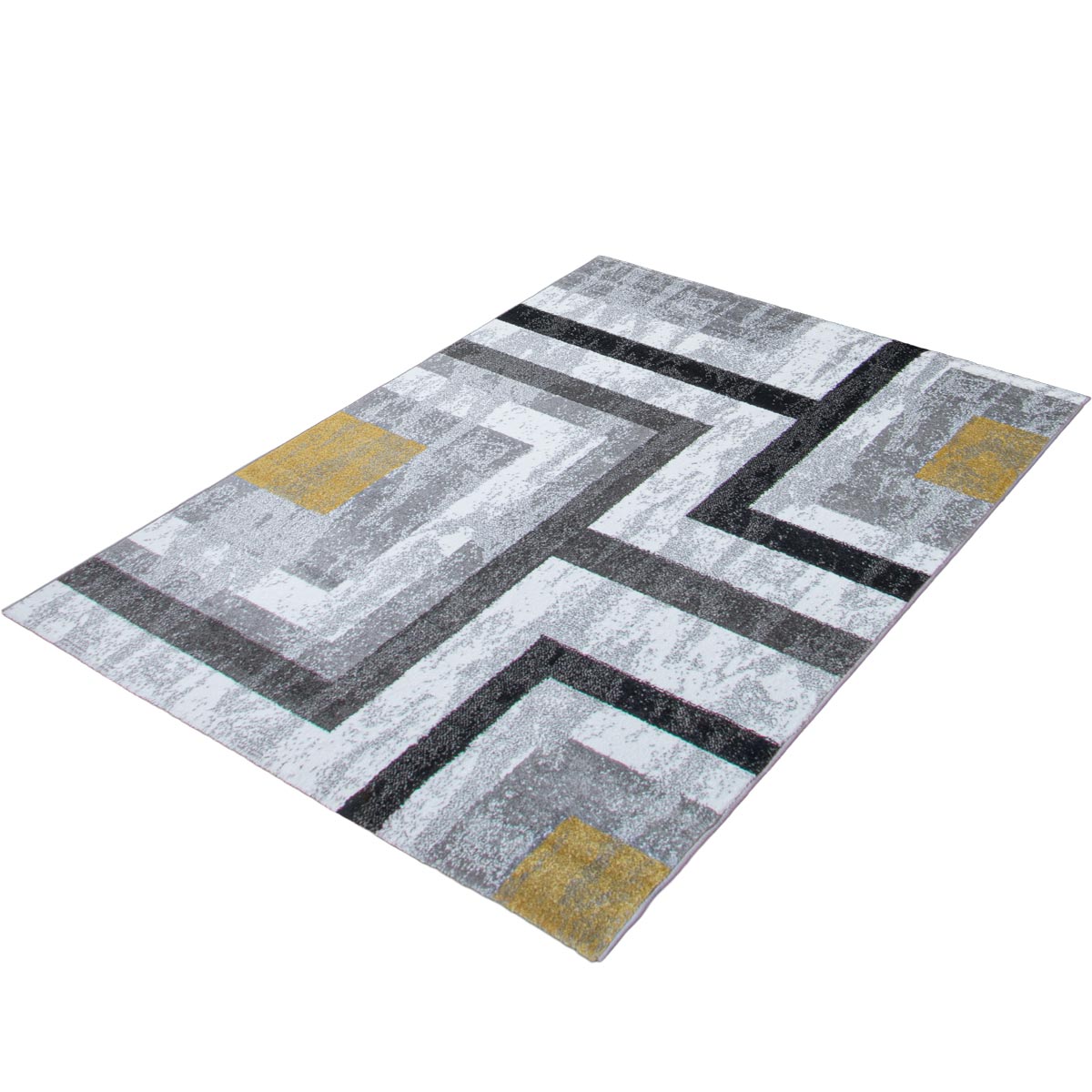 שטיח סלוניקי 13 קרם/אפור/צהוב | השטיח האדום