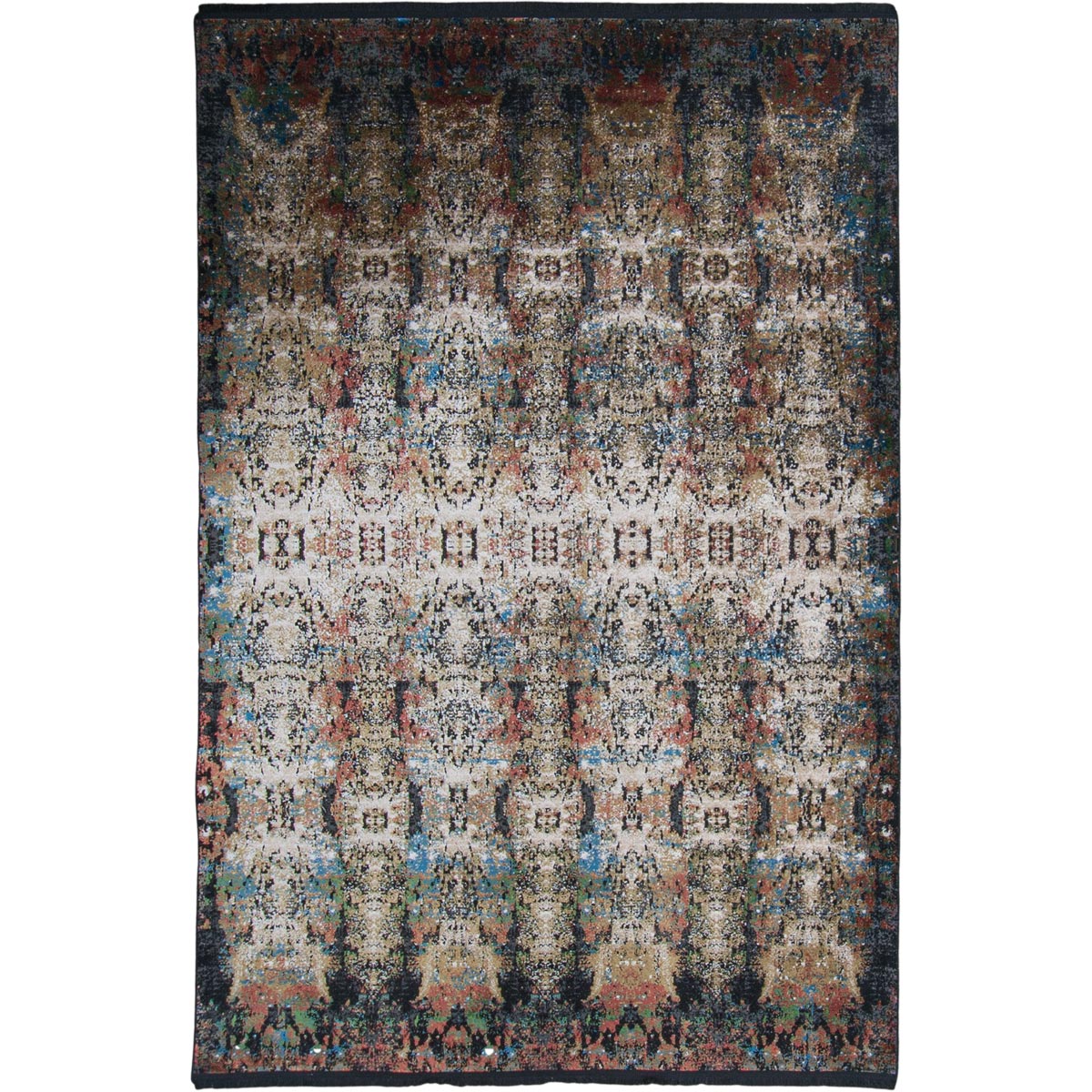 שטיח אלכסנדריה 01 צבעוני עם פרנזים | השטיח האדום