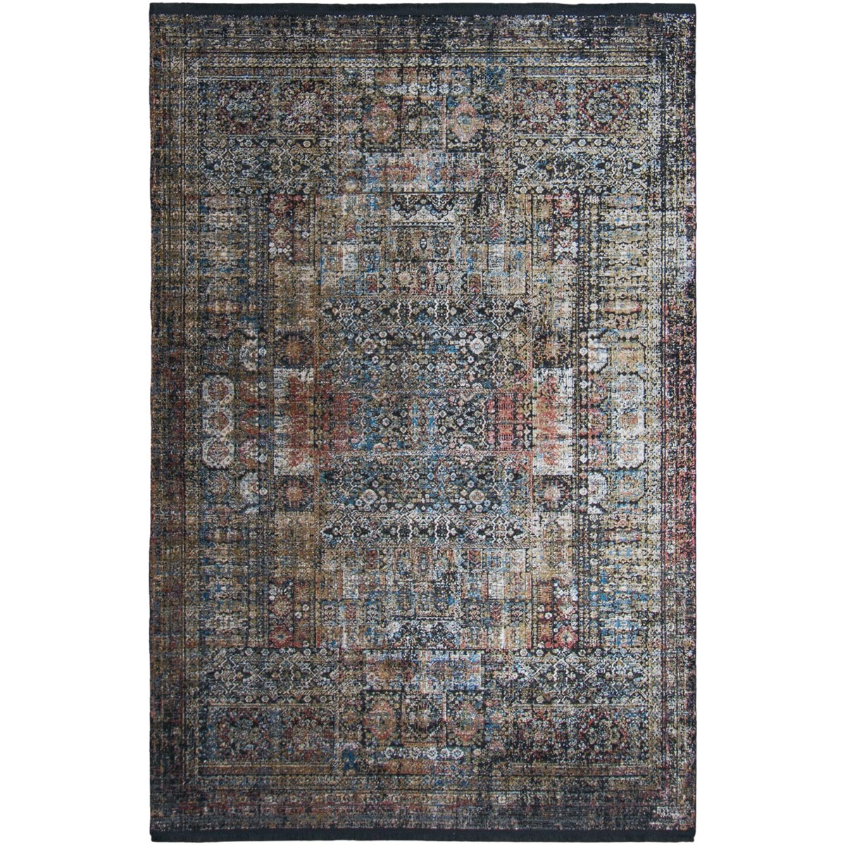 שטיח אלכסנדריה 02 צבעוני עם פרנזים | השטיח האדום