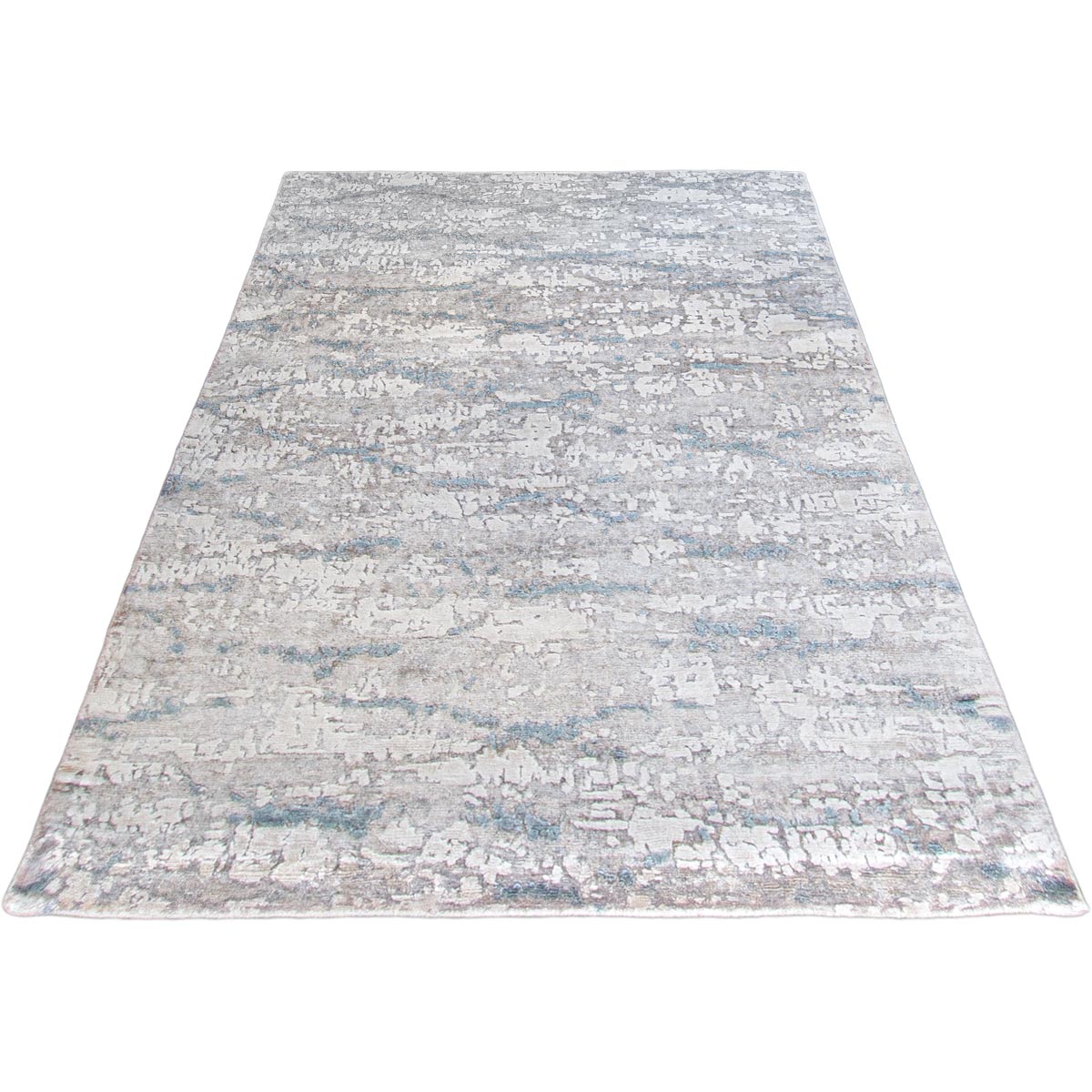 שטיח ונציה ארט 24 אפור בהיר/כחול | השטיח האדום