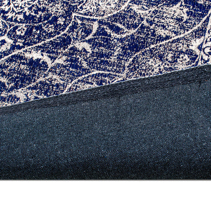 שטיח ורונה 01 כחול/אפור | השטיח האדום