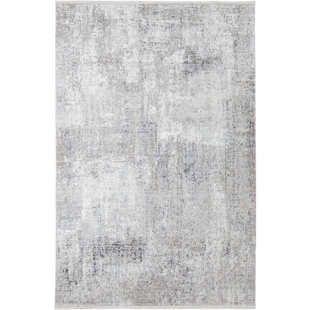 שטיח טוקיו 01 אפור עם פרנזים | השטיח האדום