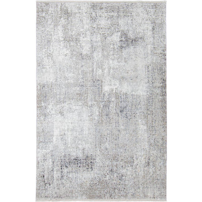 שטיח טוקיו 01 אפור עם פרנזים | השטיח האדום