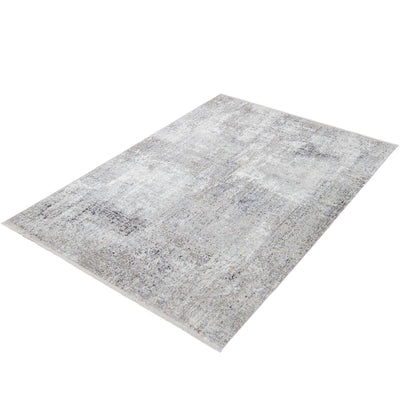 שטיח טוקיו 01 אפור עם פרנזים | השטיח האדום