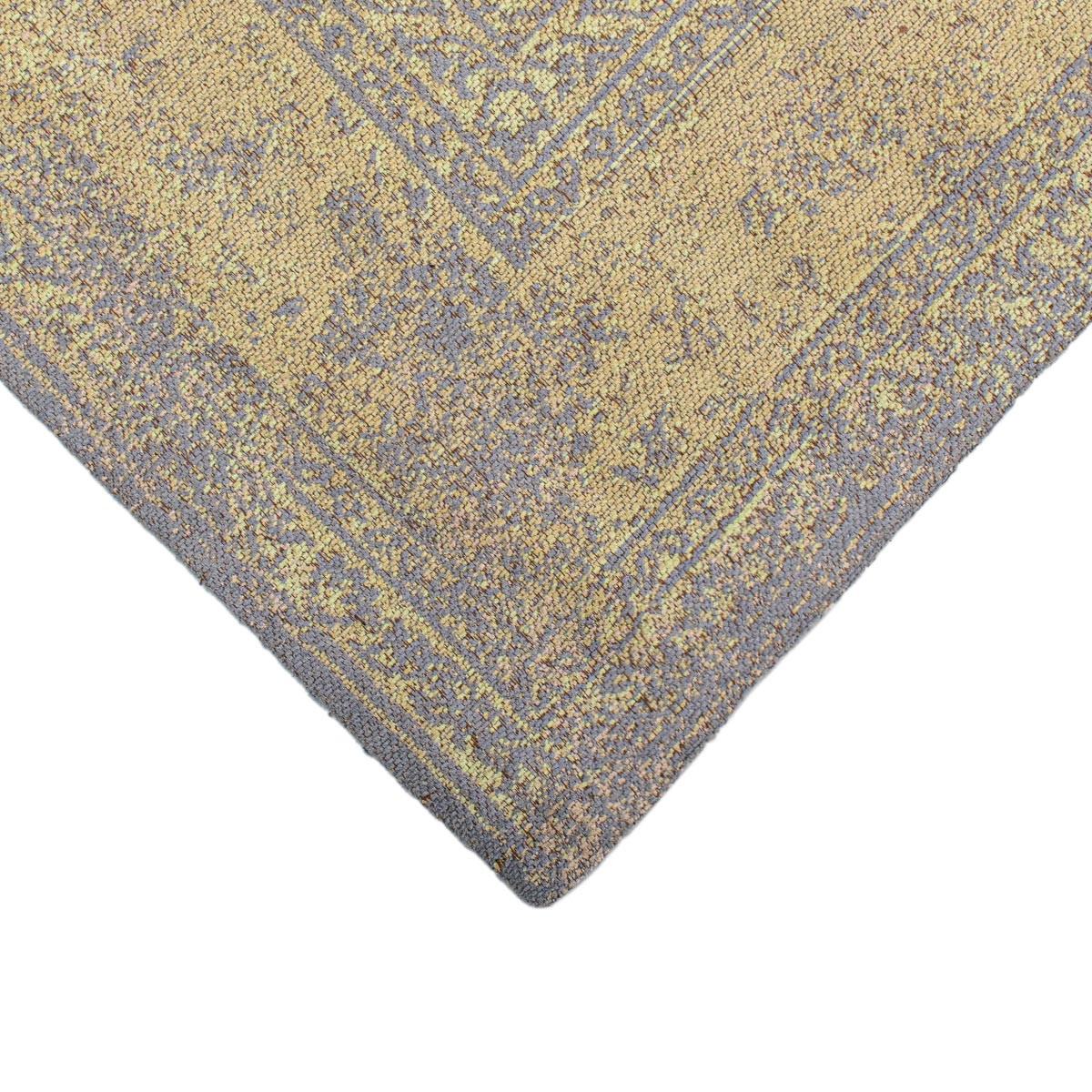 שטיח ורונה 01 אפור/צהוב | השטיח האדום