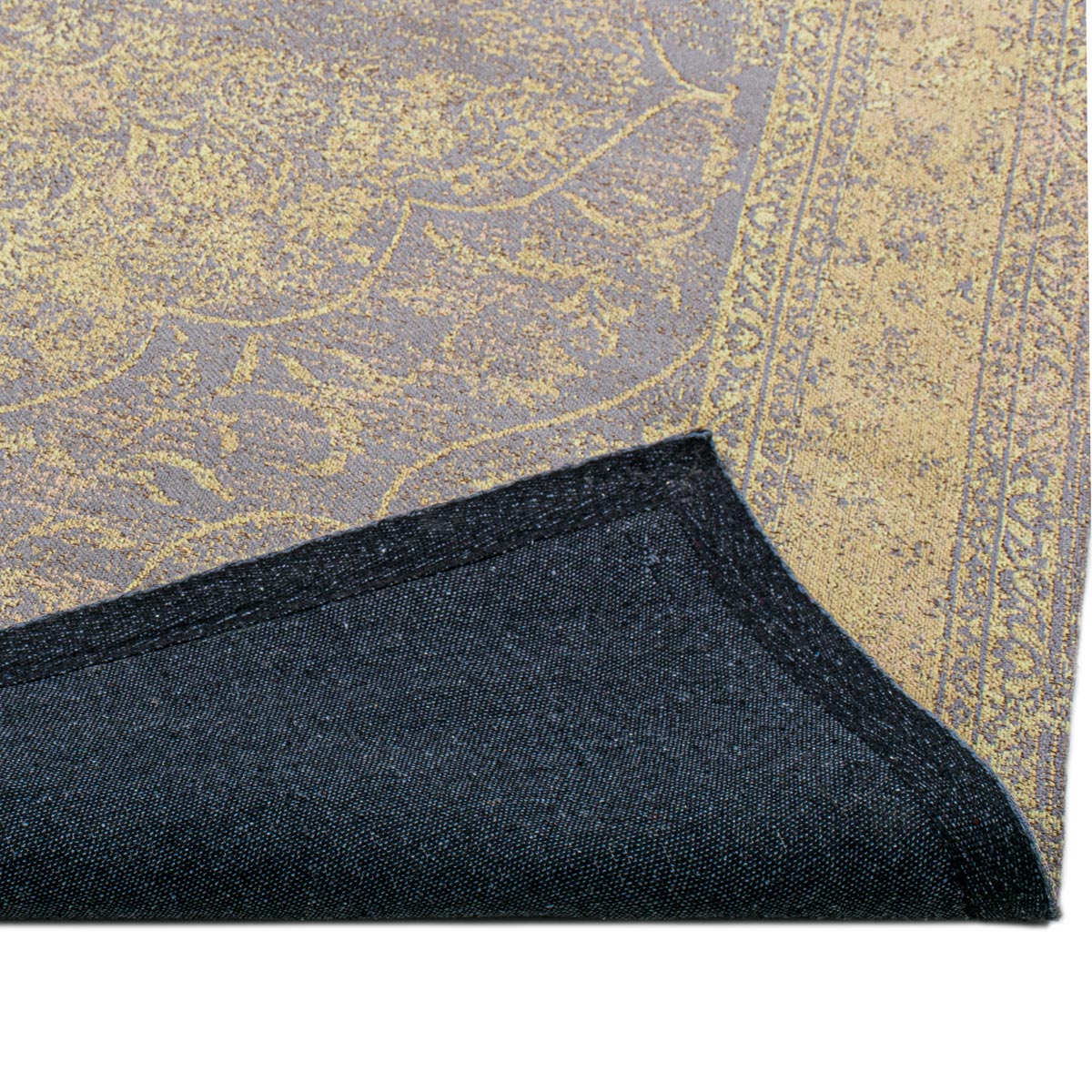 שטיח ורונה 01 אפור/צהוב | השטיח האדום