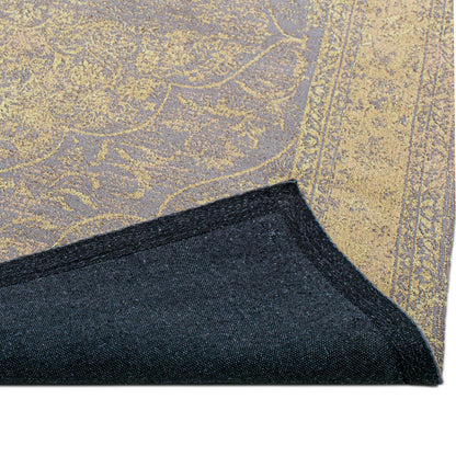 שטיח ורונה 01 אפור/צהוב | השטיח האדום