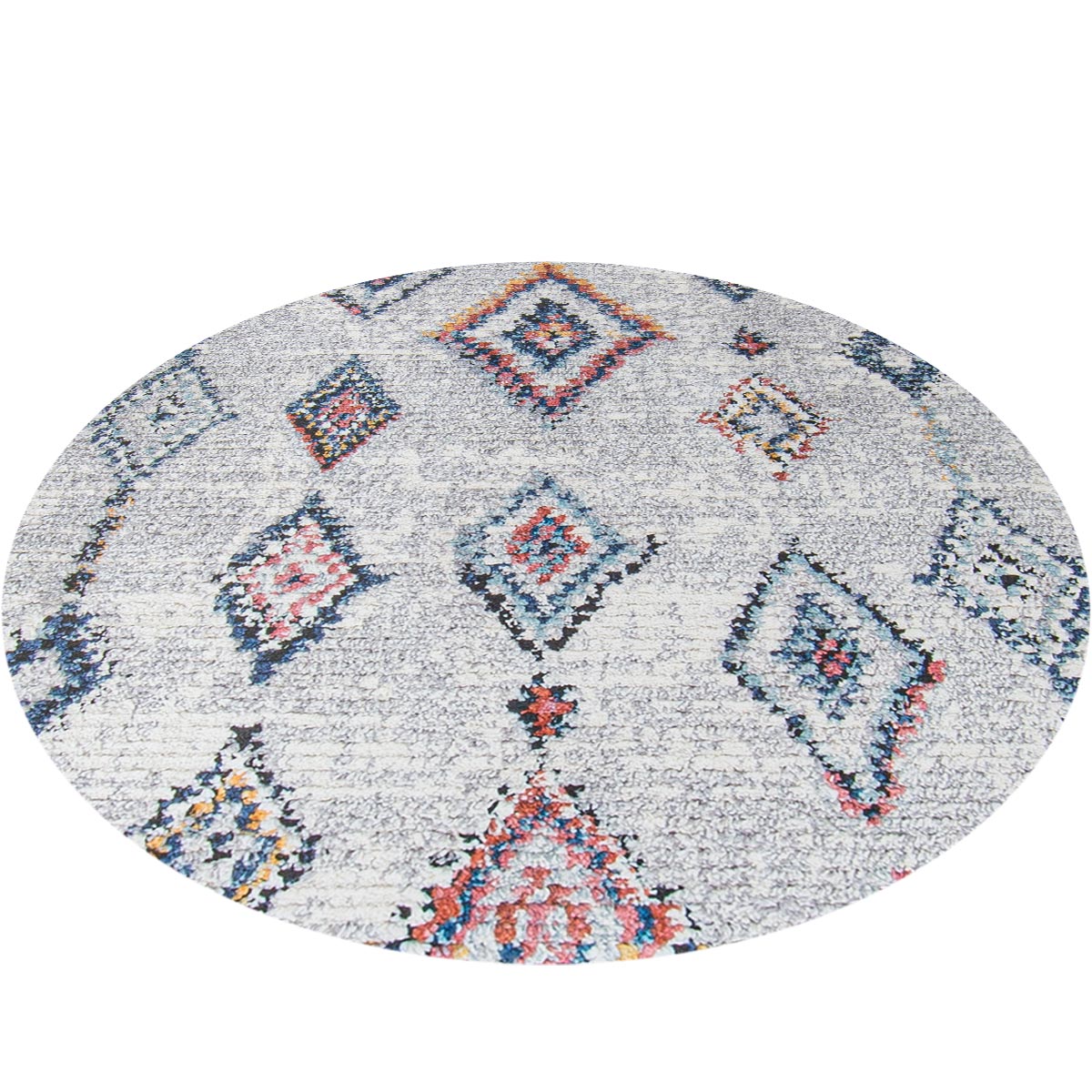 שטיח טנג'יר 06 צבעוני עגול | השטיח האדום