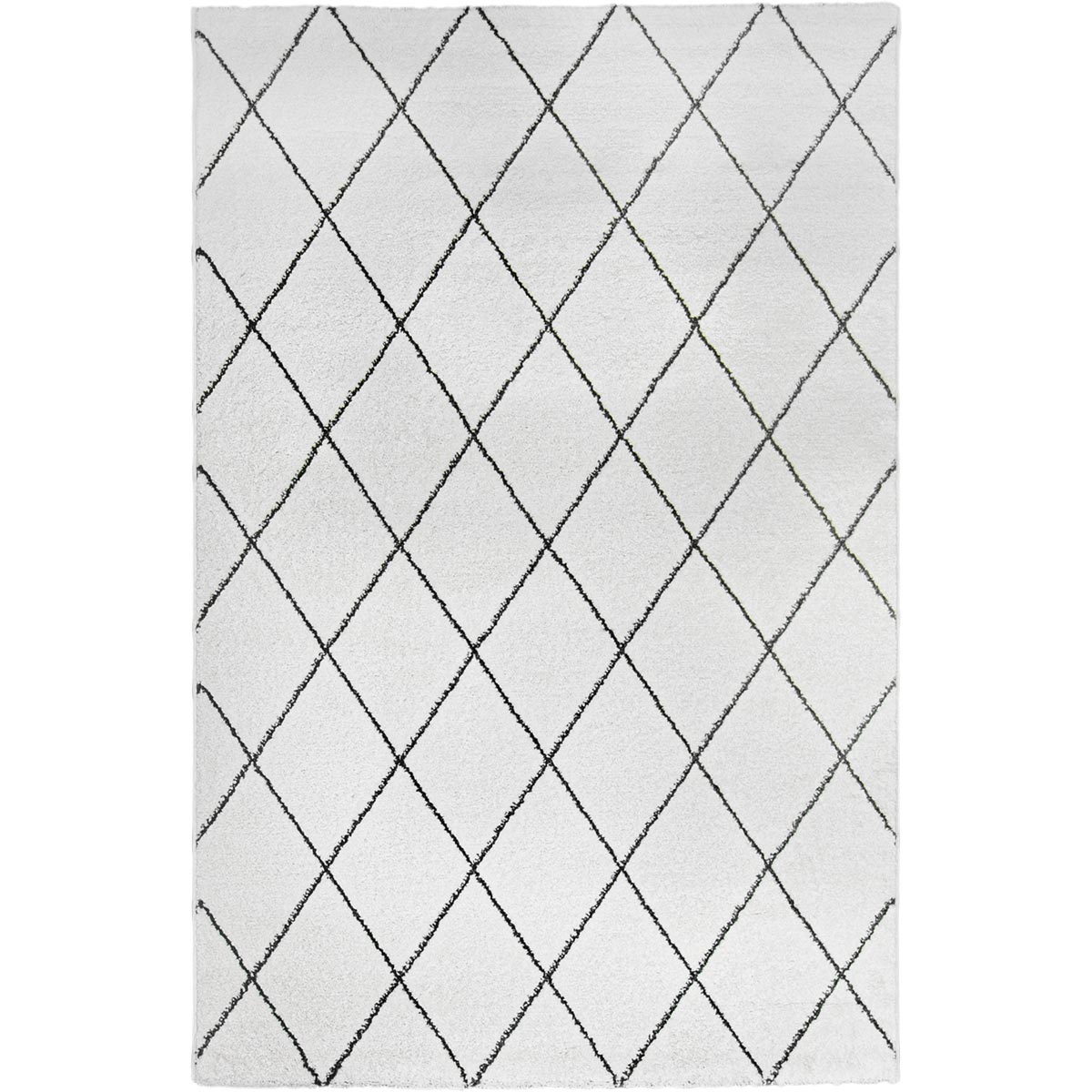 שטיח מרקש 19 קרם/שחור | השטיח האדום