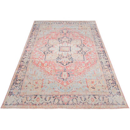 שטיח קשמיר 07 צבעוני עם פרנזים | השטיח האדום