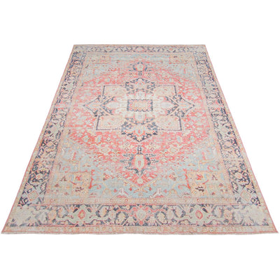 שטיח קשמיר 07 צבעוני עם פרנזים | השטיח האדום