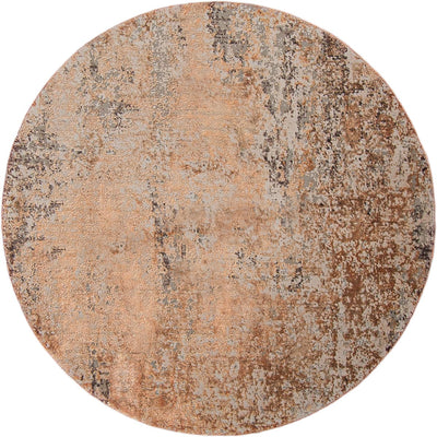שטיח טוקיו 06 אפור/כתום עגול | השטיח האדום