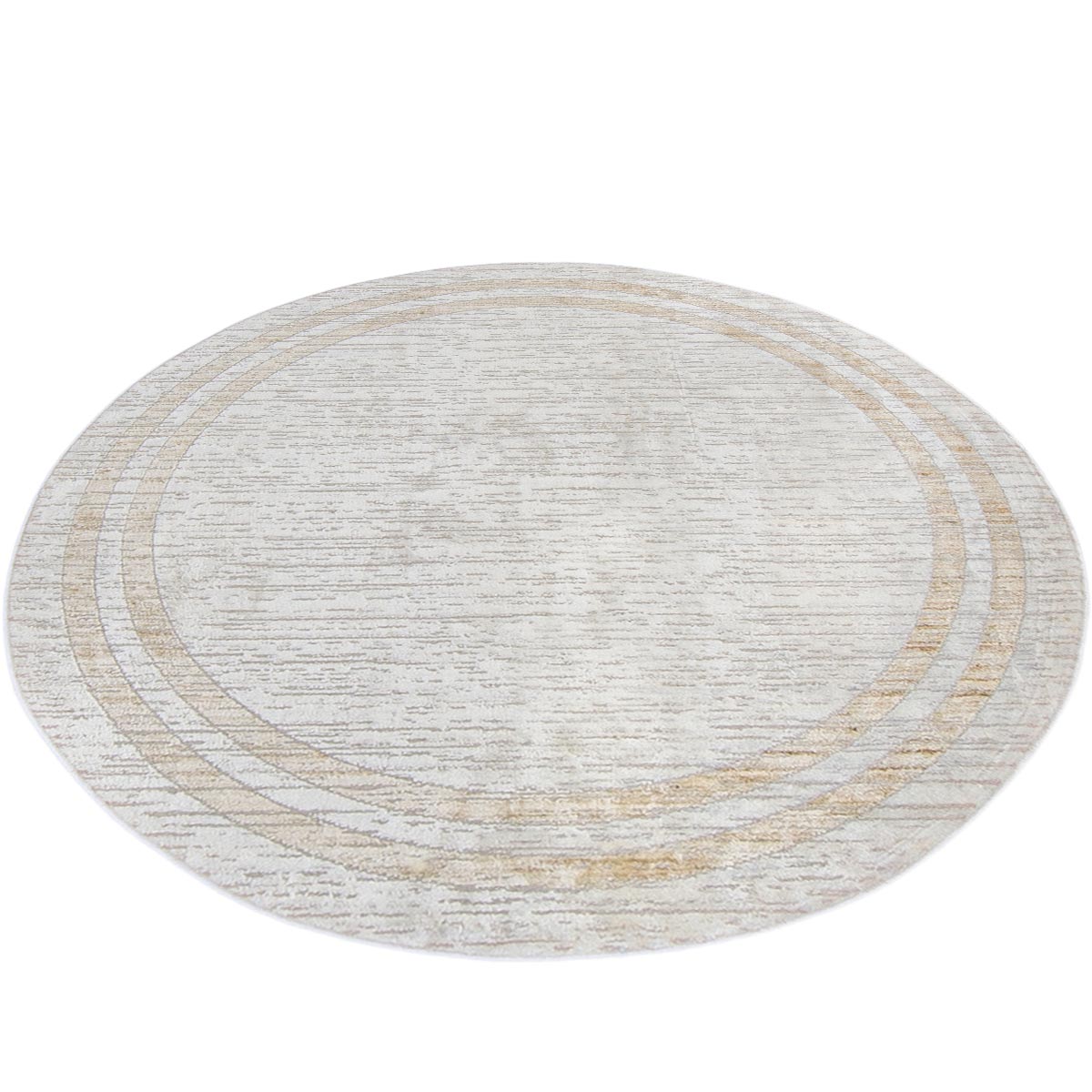 שטיח טוקיו 03 בז' עגול | השטיח האדום