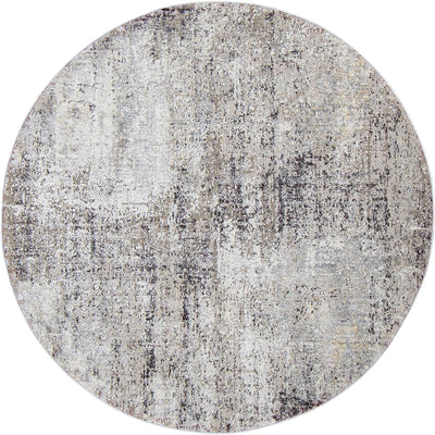 שטיח טוקיו 01 אפור עגול | השטיח האדום