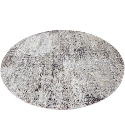 שטיח טוקיו 01 אפור עגול | השטיח האדום