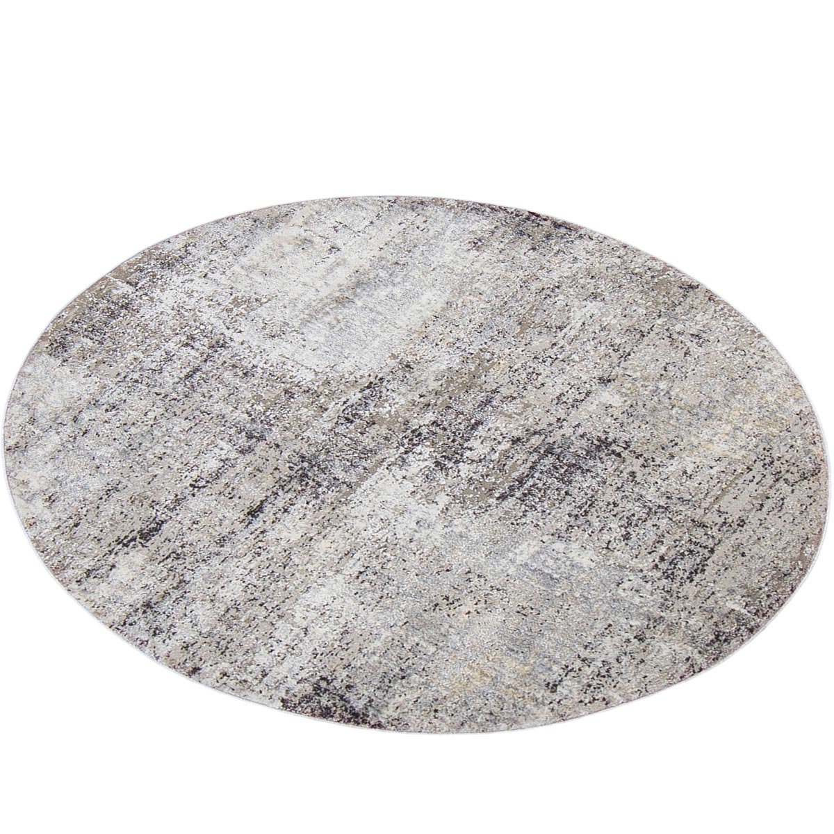 שטיח טוקיו 01 אפור עגול | השטיח האדום