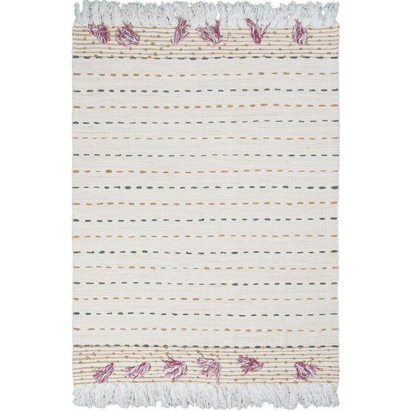 שטיח קילים נורדי 01 צבעוני עם פרנזים KILIM - hover