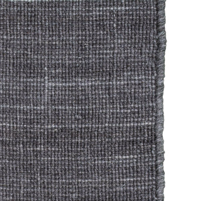 שטיח יעל 02 אפור עם פרנזים | השטיח האדום