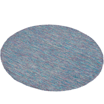 שטיח גפן כותנה 01 סגול עגול | השטיח האדום