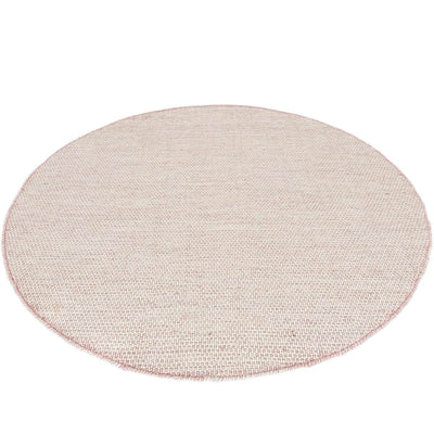 שטיח גפן כותנה 01 ורוד בהיר עגול | השטיח האדום