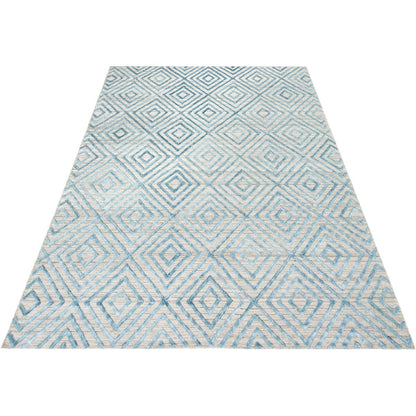 שטיח זארה 01 בז'/תכלת | השטיח האדום