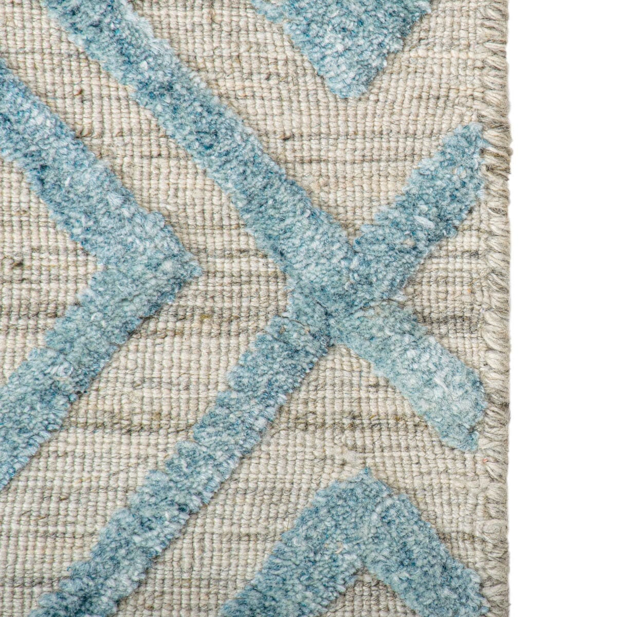 שטיח זארה 01 בז'/תכלת | השטיח האדום