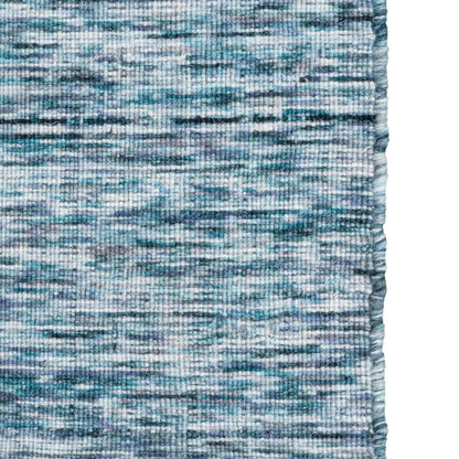 שטיח יעל 03 כחול עם פרנזים | השטיח האדום