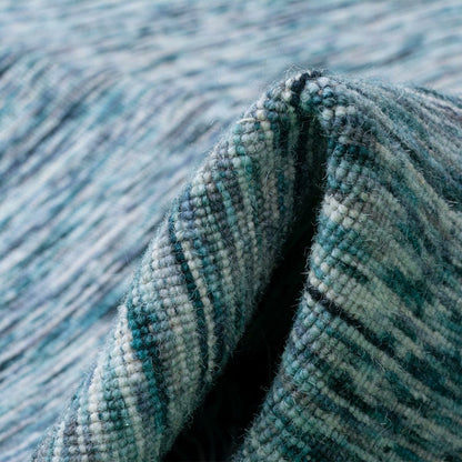 שטיח יעל 03 כחול עם פרנזים | השטיח האדום