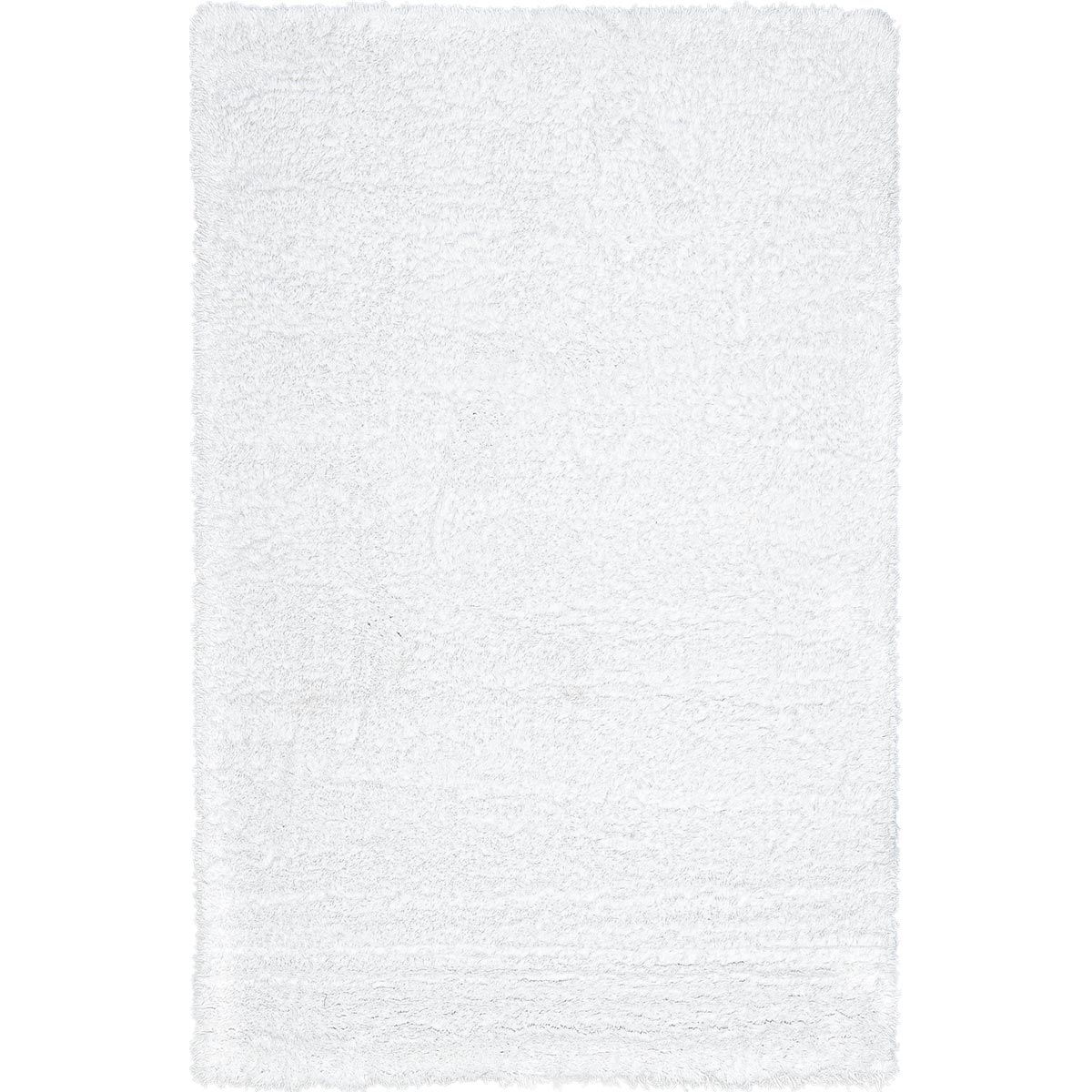 שטיח שאגי קטיפה 01 לבן | השטיח האדום