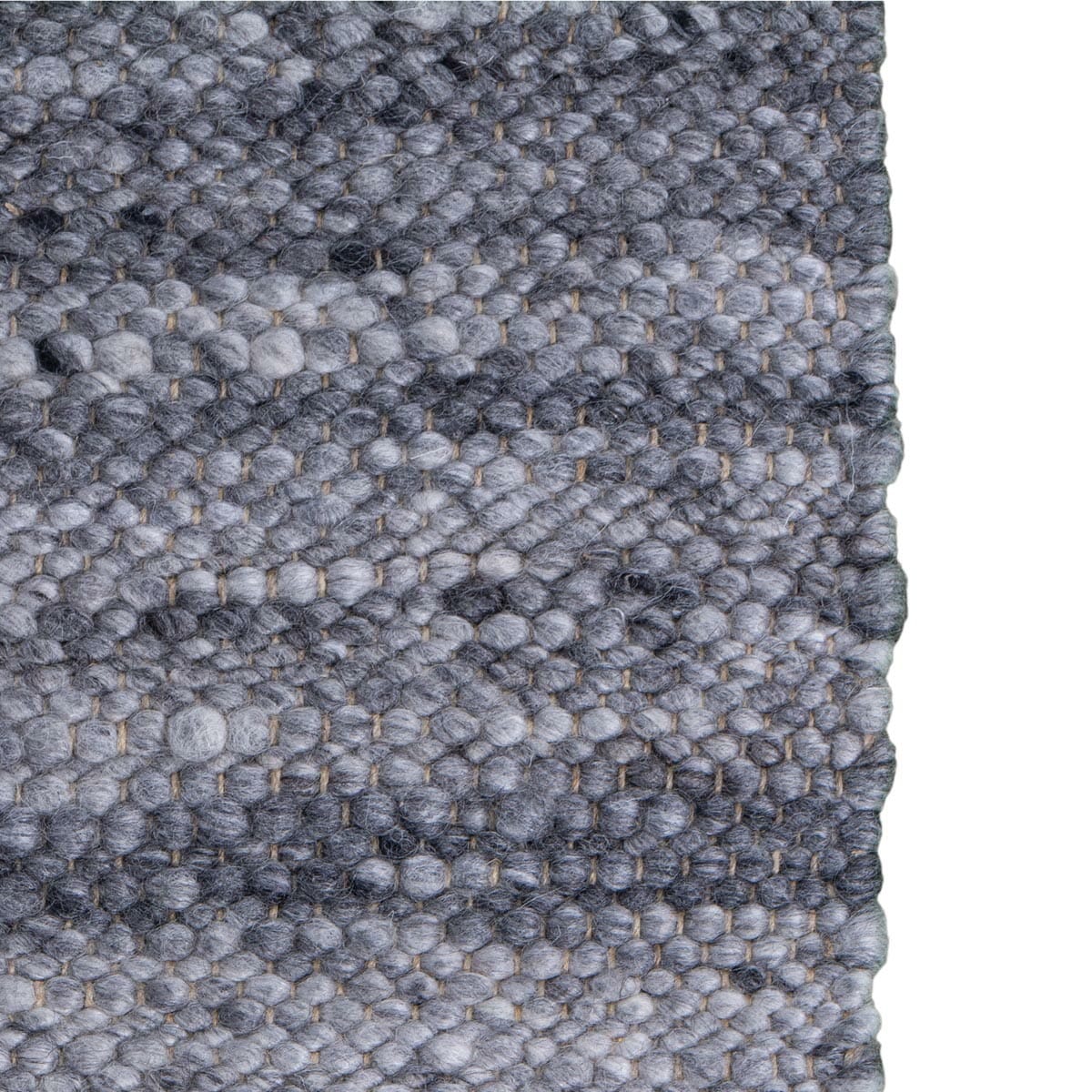 שטיח רימון 02 אפור כהה עם פרנזים | השטיח האדום